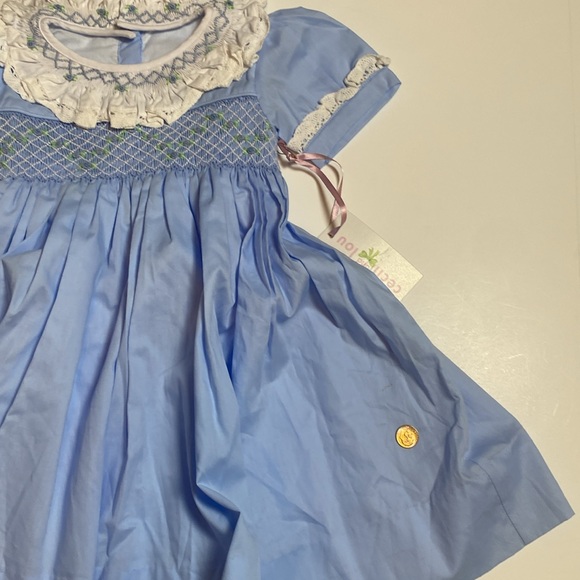 Blue Cecil & Lou smocked dress - Picture 11 of 11
